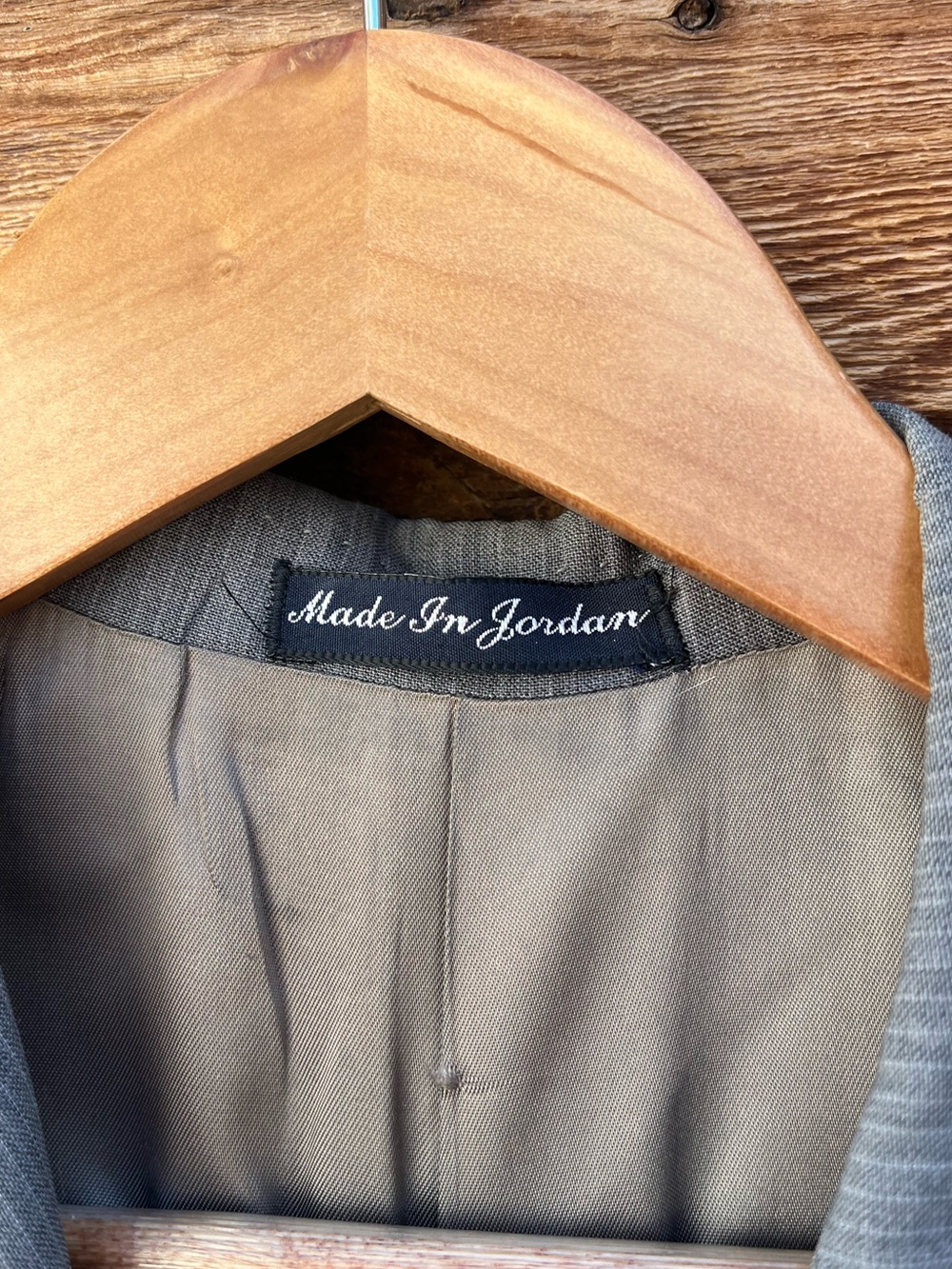 PERRY ELLIS | Gray Suit Jacket with Subtle Texture 44/36 - Picture 4 of 11